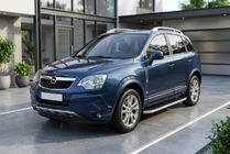 Opel Antara 2006–2017 Side steps Tayga Grey (2 stuks, aluminium) foto 1