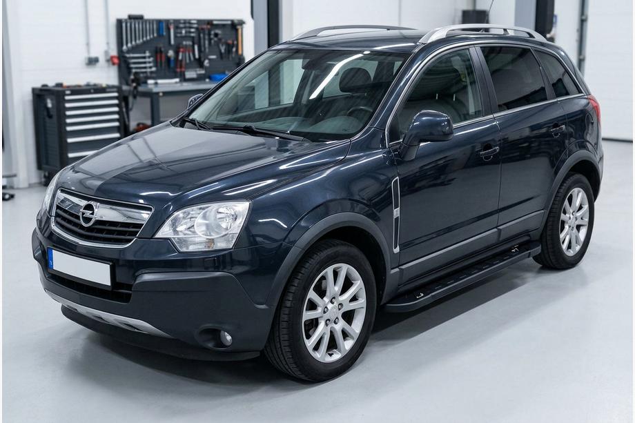Opel Antara 2006–2017 RedLine Black zijsteps (set van 2, aluminium) Image