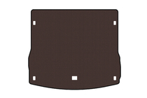 Porsche Macan 2014–2024 Rubberen kofferbakmat Carsuit (2014-2018, bruin) foto 1