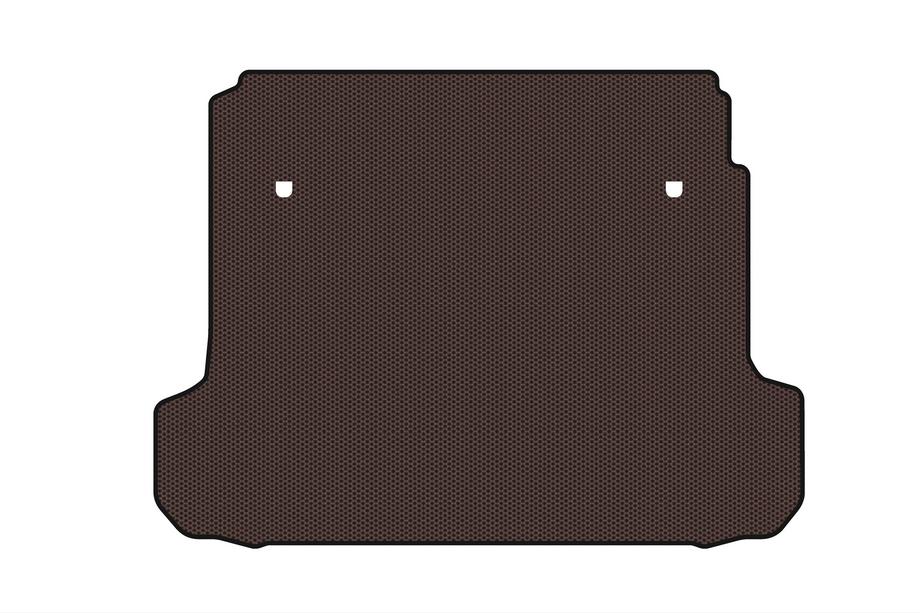 Renault Fluence 2009–2016 Rubberen kofferbakmat Carsuit (SD, bruin) Image