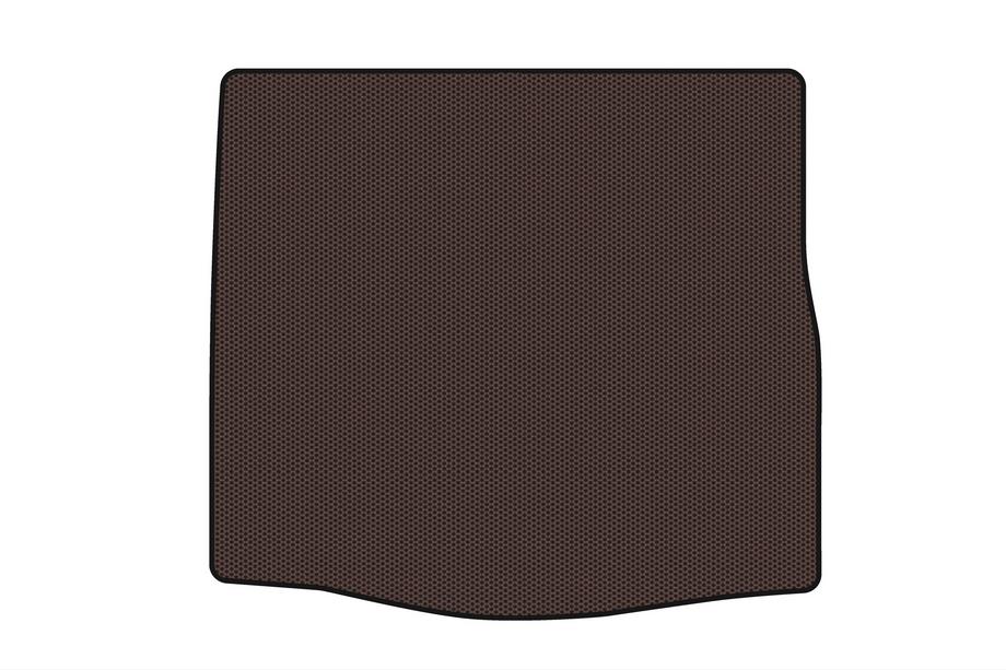 Renault Scenic/Grand 2016–2025 Rubberen kofferbakmat Carsuit (lage bodem, 5-zits, bruin) Image