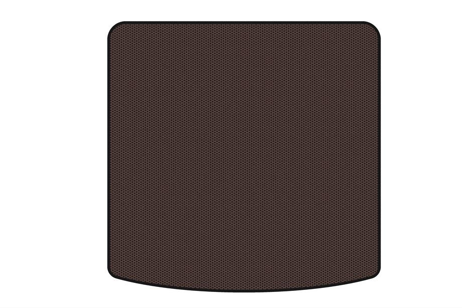 Skoda Kodiaq 2016–2023 Rubberen kofferbakmat Carsuit (5-zits, bruin) Image