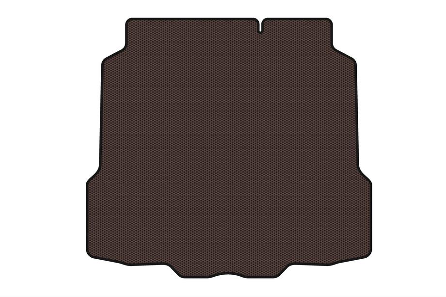 Toyota Yaris 2010–2020 Rubberen kofferbakmat Carsuit (SD, bruin) Foto 1