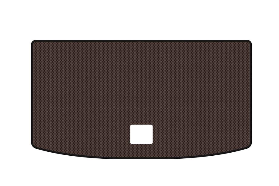 Volkswagen Atlas (Terramont) 2016– Rubberen kofferbakmat Carsuit (7-zits, bruin) Image