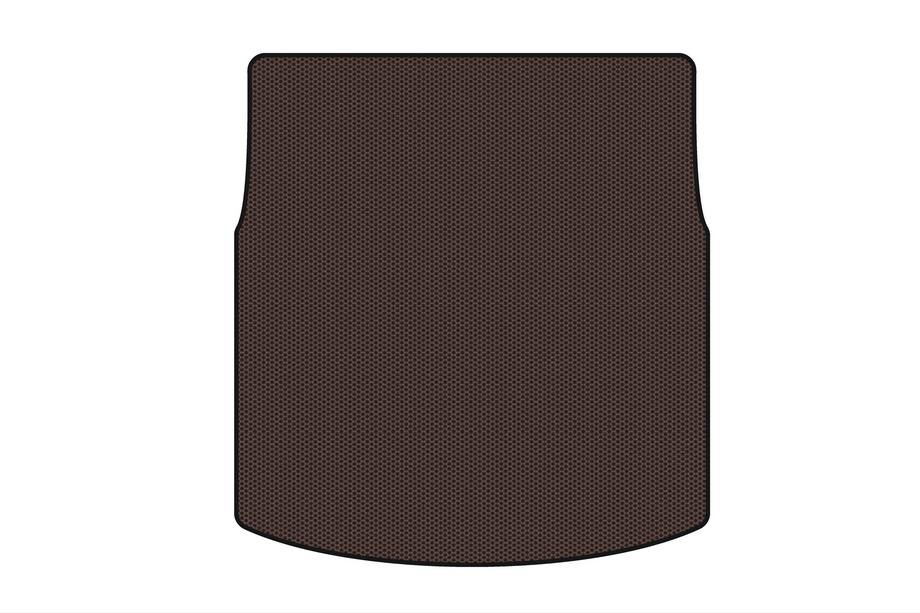 Volkswagen Phaeton 2002–2016 Rubberen kofferbakmat Carsuit (SD, korte wielbasis, bruin) Image