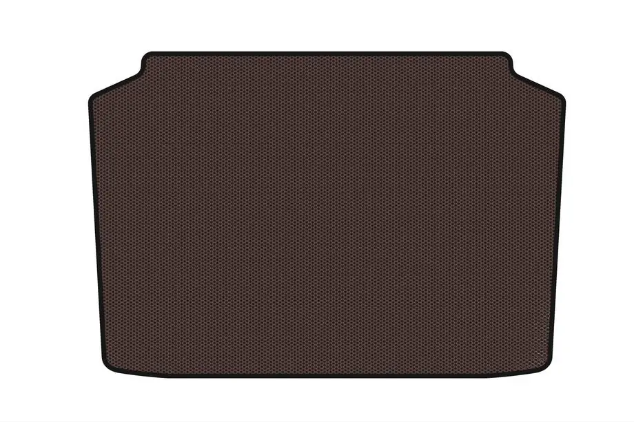 Volkswagen Polo 2001–2009 Rubberen kofferbakmat Carsuit (HB, 3/5-deurs, bruin) Image