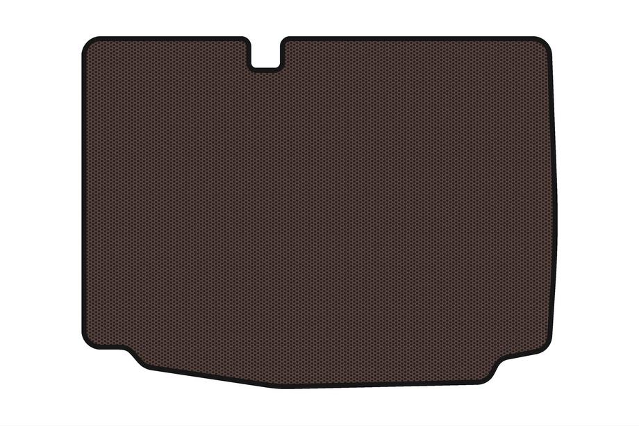 Volkswagen Polo 2010–2017 Rubberen kofferbakmat Carsuit (HB, 3/5-deurs, bruin) Image