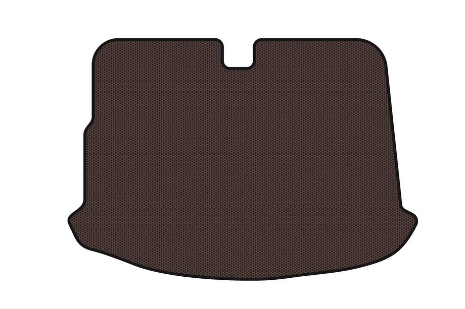 Volkswagen Scirocco 2008–2017 Rubberen kofferbakmat Carsuit (HB, 3-deurs, bruin) Image