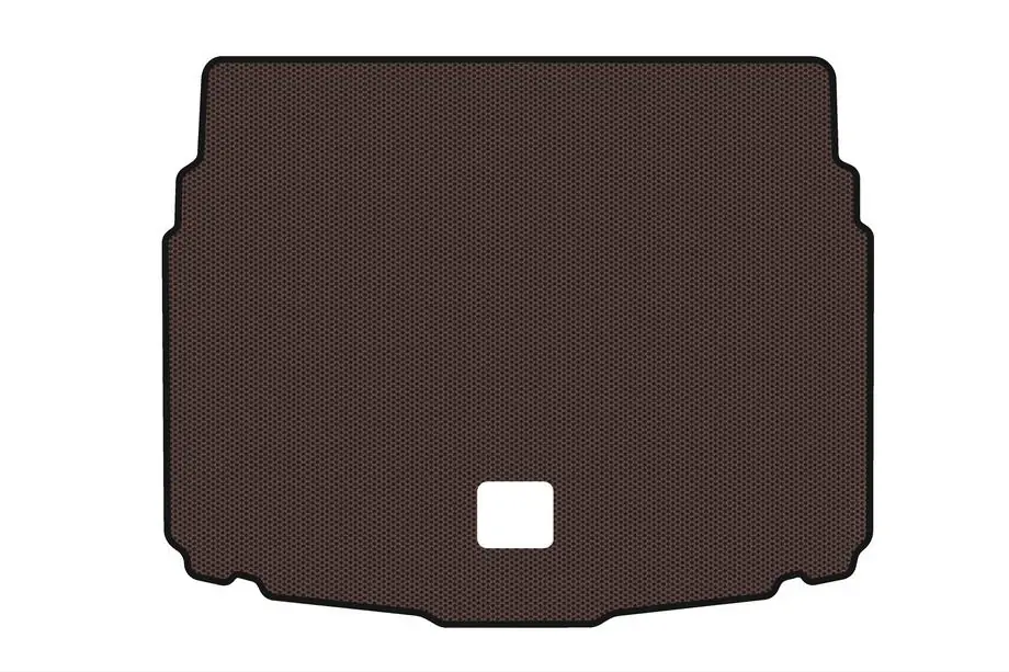 Volkswagen T-Roc 2017–2025 Rubberen kofferbakmat Carsuit V1 (5-deurs, bruin) Image
