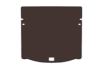 Volkswagen Touran 2003–2010 Rubberen kofferbakmat Carsuit (2006-2010, 7-zits, bruin) foto 1