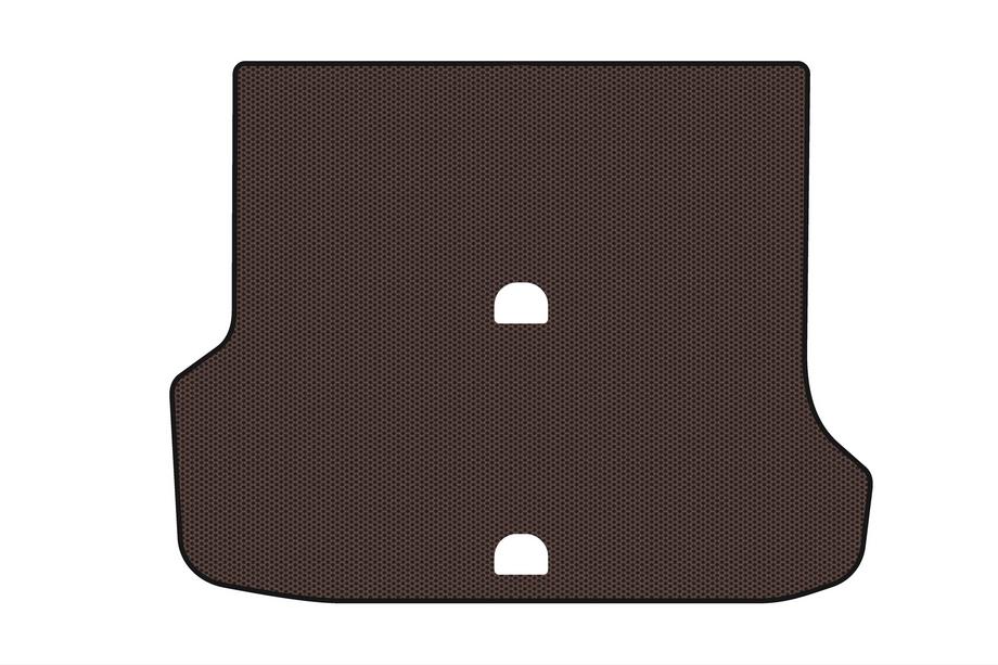 Volvo XC70 2000–2007 Rubberen kofferbakmat Carsuit (Bruin) Foto 1