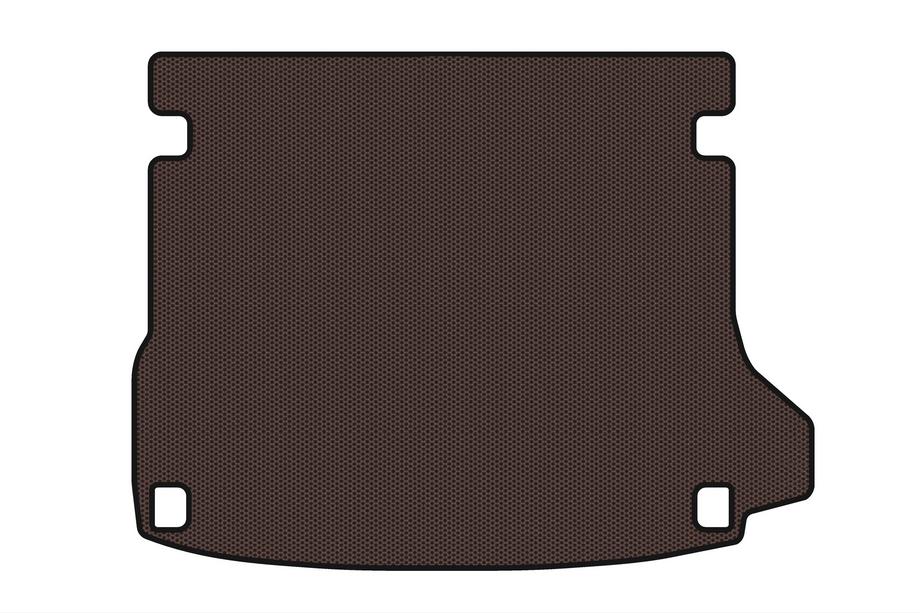 Audi Q5 2008–2017 Rubberen kofferbakmat Carsuit V-1 (Bruin) Foto 1