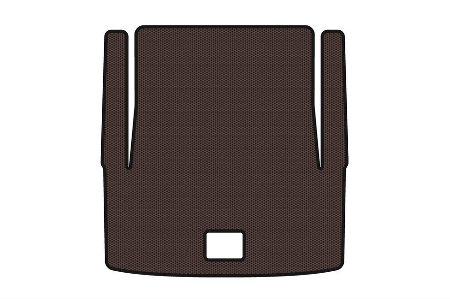 BMW 3-serie E90/E91 2005–2011 Rubberen kofferbakmat Carsuit V-1 (Voor E90, bruin) Image