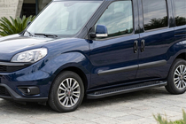 Opel Combo 2012–2018 Allmond Black zijtreden (2 st., aluminium) foto 1