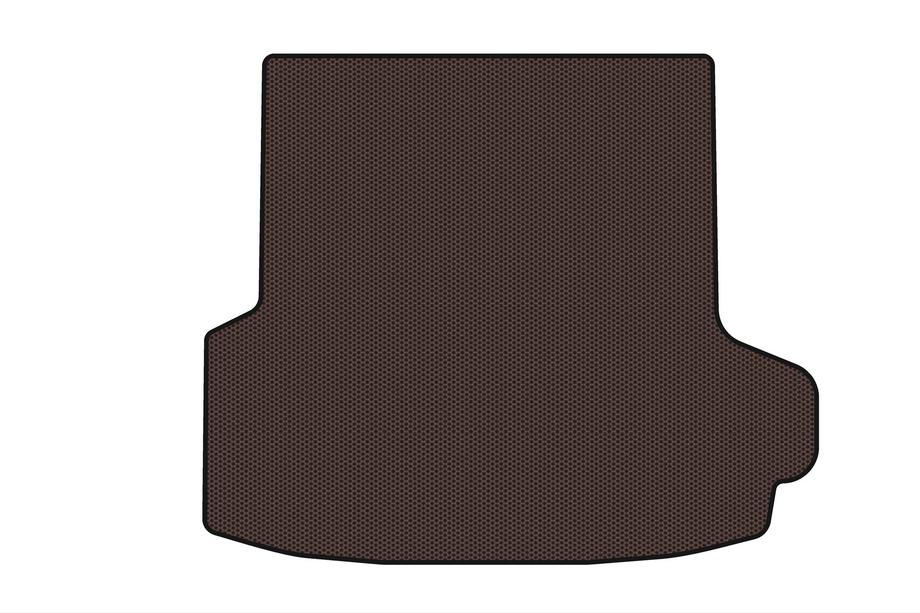 BMW 3-serie F34 2013–2020 Rubberen kofferbakmat Carsuit (bruin) Foto 1
