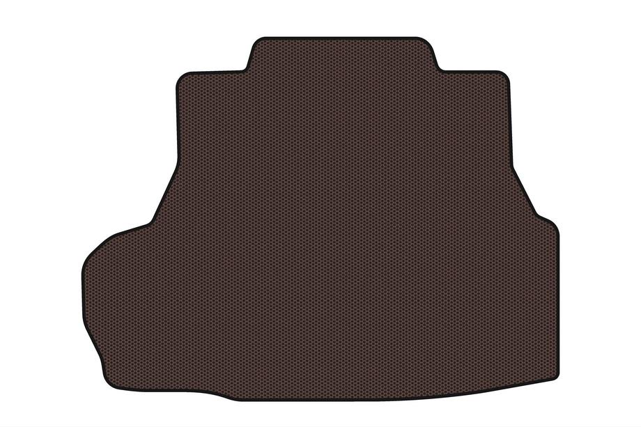 Chevrolet Epica 2006–2014 Rubberen kofferbakmat Carsuit (Bruin) Foto 1