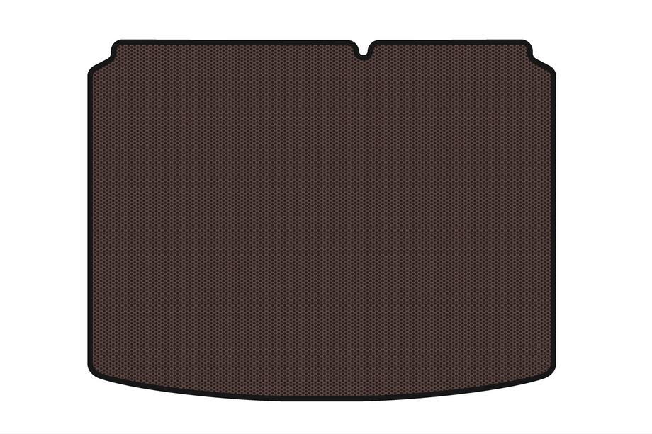 Citroen C-4 2004–2010 Rubberen kofferbakmat Carsuit (Coupé, bruin) Foto 1