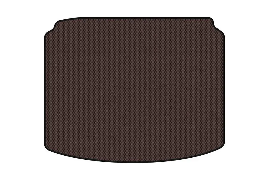 Citroen C-4 2004–2010 Rubberen kofferbakmat Carsuit (HB, 5-deurs, facelift, bruin) Foto 1