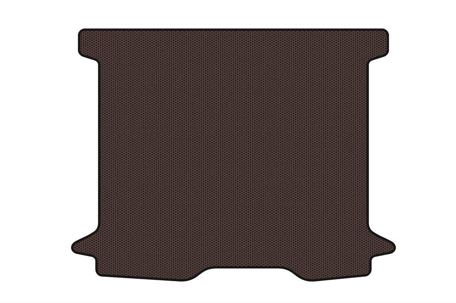 Dacia Dokker 2013–2022 Rubberen kofferbakmat Carsuit (Bruin) Image