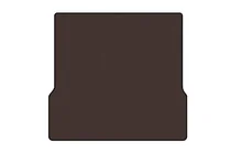 Dacia Logan I 2005–2008 Rubberen kofferbakmat Carsuit (SD, bruin) foto 1