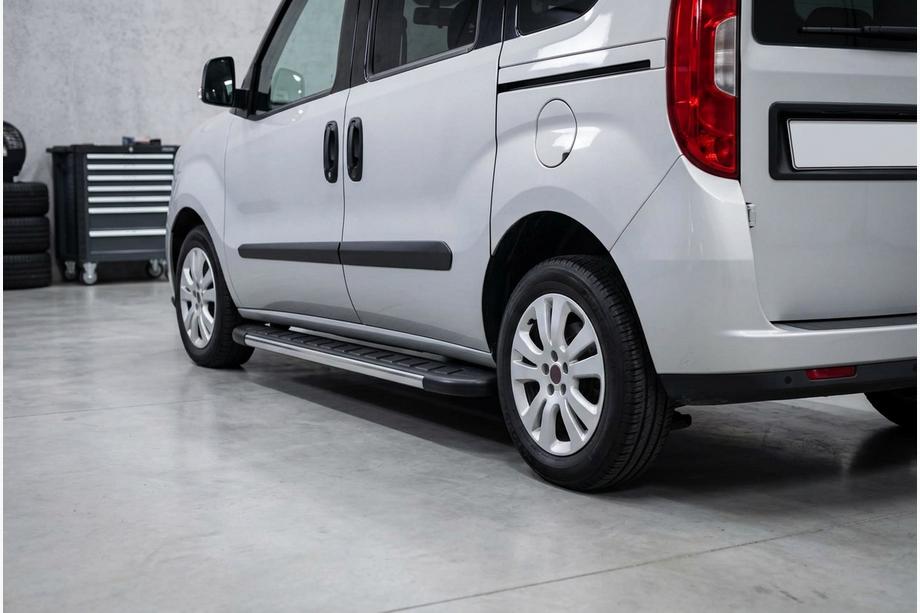Opel Combo 2012–2018 Duru zijtreden (set van 2, aluminium) Image