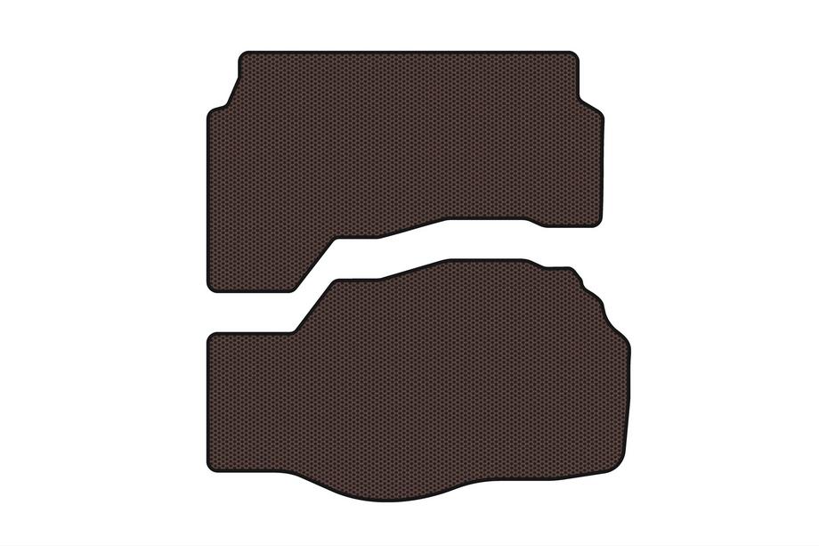 Ford Mondeo 2014–2022 Rubberen kofferbakmat Carsuit (2014-2019, Sedan, Hybride, Europa, bruin) Image