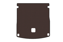 Hyundai I-40 2011–2019 Rubberen kofferbakmat Carsuit (2011-2015, SW, bruin) foto 1