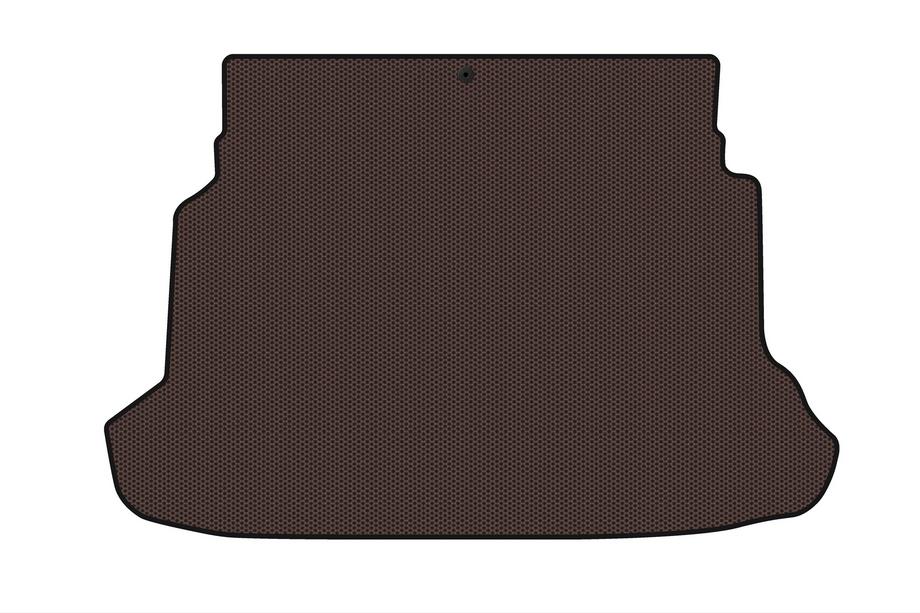 Kia Cerato 2 2010–2013 Rubberen kofferbakmat Carsuit (Coupé, bruin) Foto 1