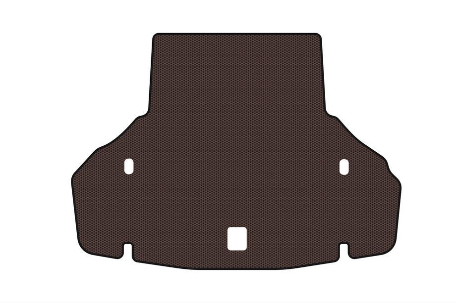 Lexus LS 2007–2017 Rubberen kofferbakmat Carsuit (2007-2009, SD, geen vierwielaandrijving, USA, bruin) Foto 1