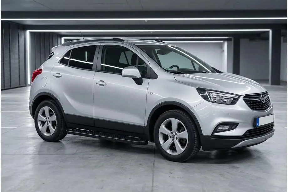 Opel Mokka 2012–2021 Allmond Black zijtreden (2 st., aluminium) Image
