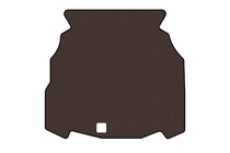Mercedes C-Klasse W203 2000–2007 Rubberen kofferbakmat Carsuit (SD, bruin) foto 1