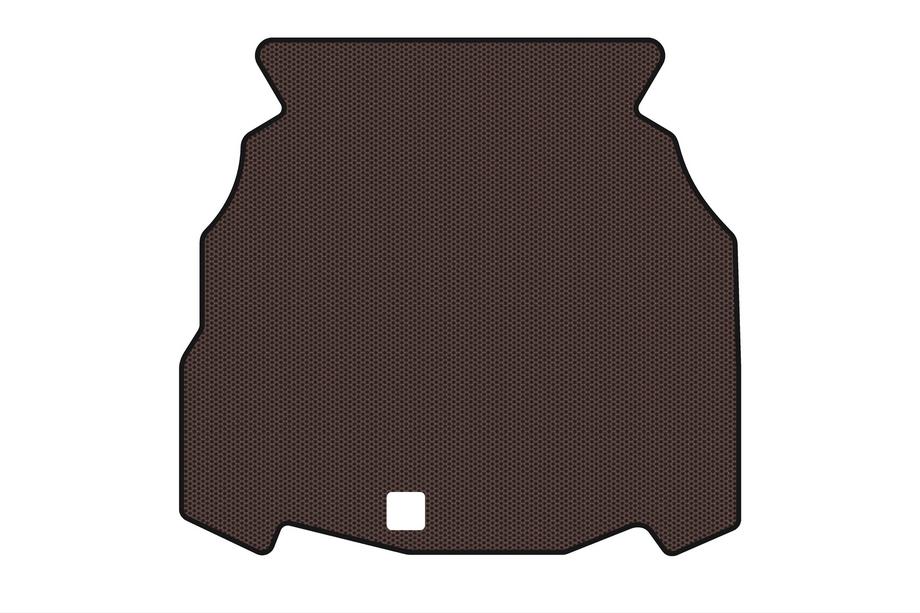 Mercedes C-Klasse W203 2000–2007 Rubberen kofferbakmat Carsuit (SD, bruin) Image