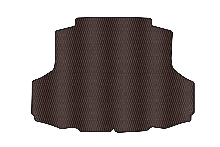 Mitsubishi Lancer 9 2004–2008 Rubberen kofferbakmat Carsuit (SD, bruin) Image