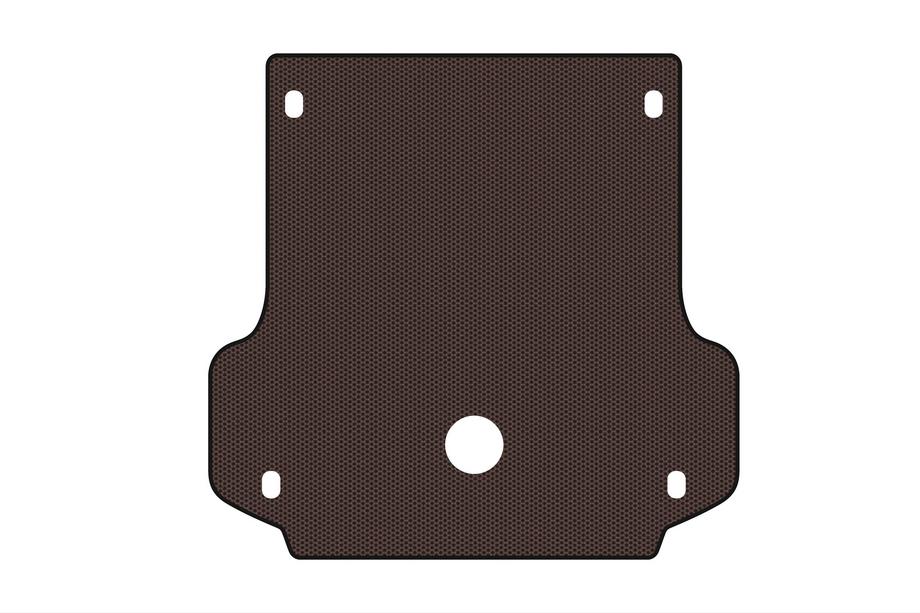 Mitsubishi Pajero Sport 2008–2015 Rubberen kofferbakmat Carsuit (2008-2013, bruin) Image