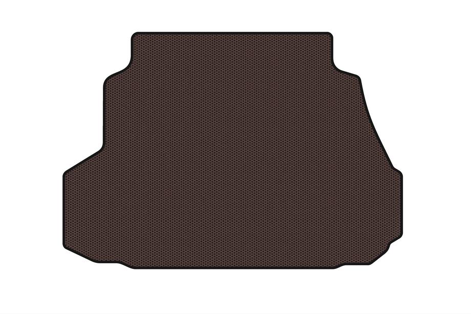 Nissan Almera N15 1995–2000 Rubberen kofferbakmat Carsuit (SD, bruin) Foto 1