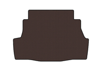 Nissan Almera B10 Classic 2006–2012 Rubberen kofferbakmat Carsuit (SD, bruin) foto 1
