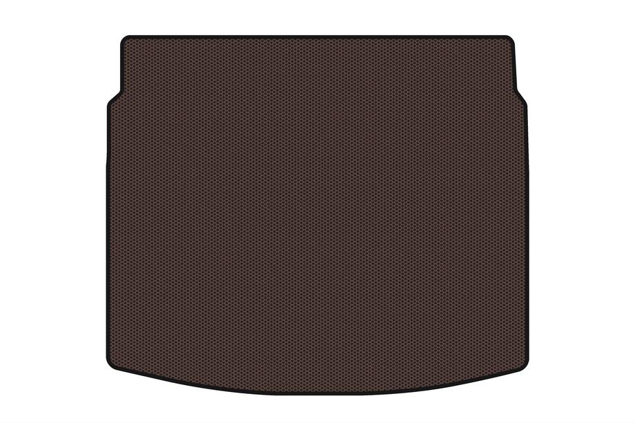 Nissan X-trail T32/Rogue 2014–2021 Rubberen kofferbakmat Carsuit (5-zits, USA, bruin) Image