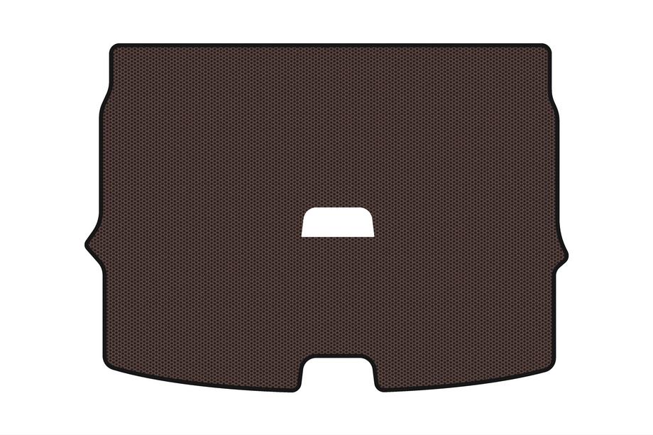 Nissan Qashqai 2014–2021 Rubberen kofferbakmat Carsuit (voor Rogue Sport, bruin) Foto 1