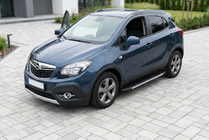 Opel Mokka 2012–2021 Duru zijtreden (set van 2, aluminium) foto 1