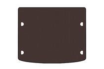 Porsche Cayenne 2003–2010 Rubberen kofferbakmat Carsuit V2 (Bruin) foto 1