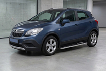 Opel Mokka 2012–2021 Maydos V1 zijtreden (set 2 stuks, aluminium + RVS) foto 1