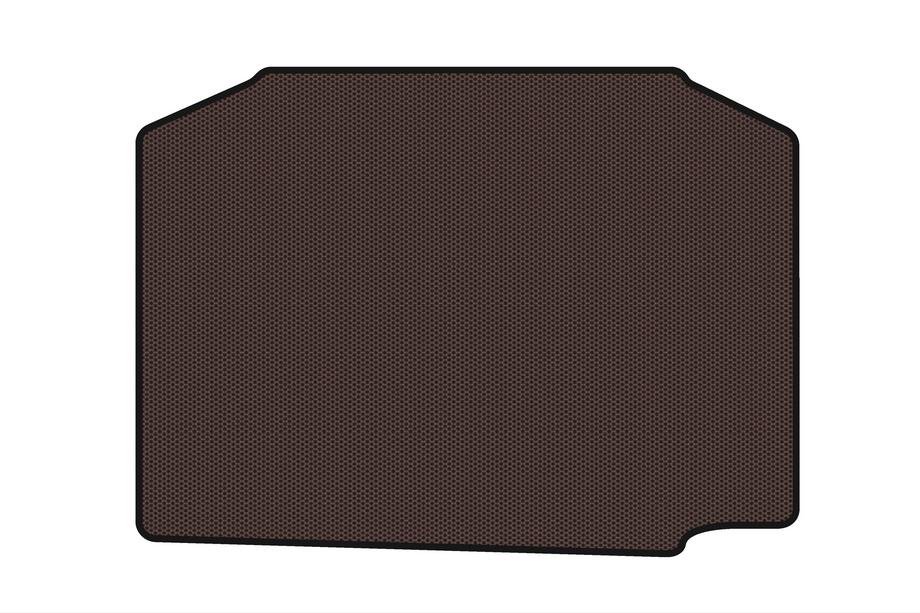 Skoda Fabia 2007–2014 Rubberen kofferbakmat Carsuit (HB, bruin) Image