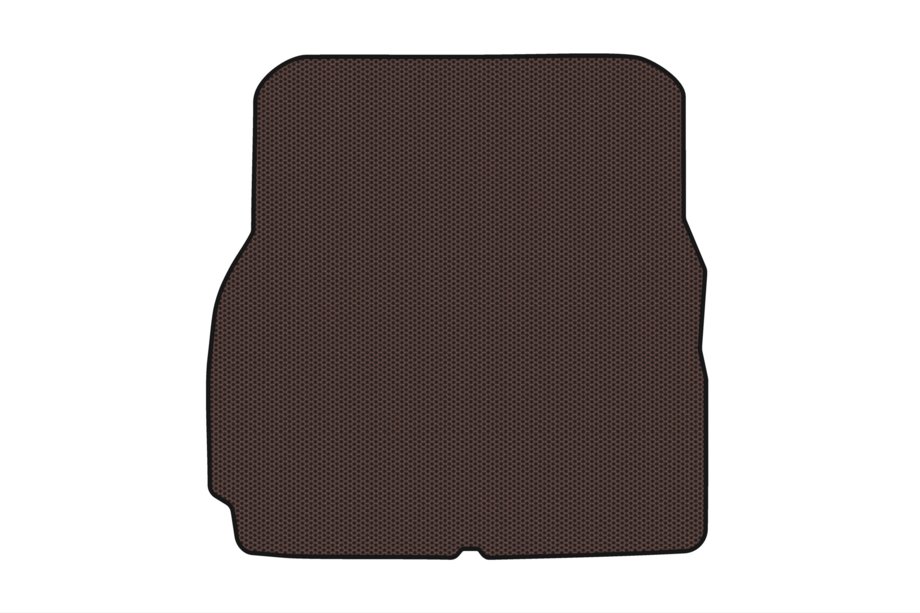 Tesla Model X 2015– Rubberen kofferbakmat Carsuit (7-persoons, USA, bruin) Image