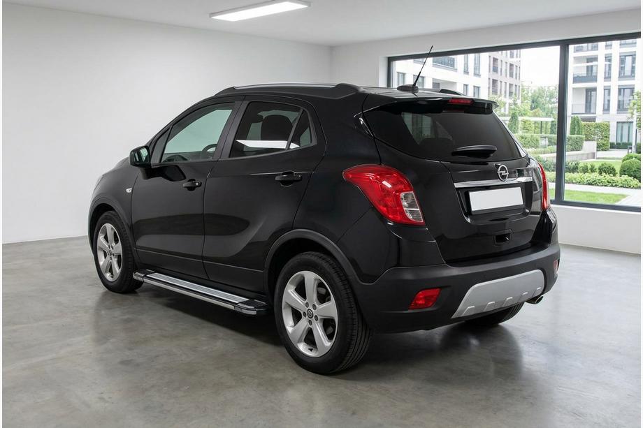 Opel Mokka 2012–2021 Rainbow side steps (2 stuks, aluminium) Image