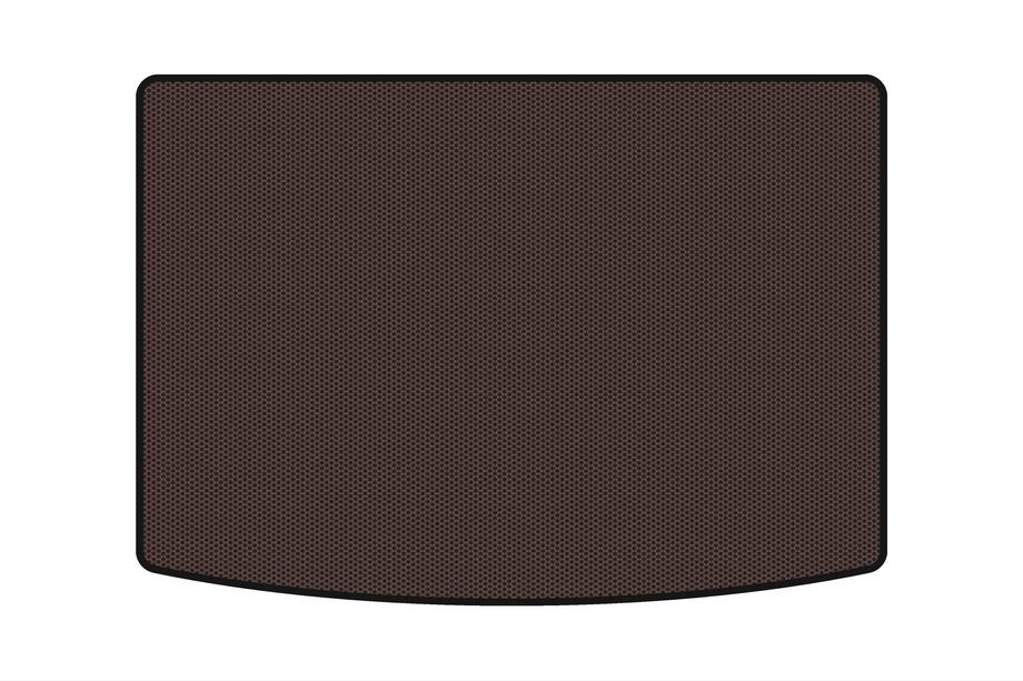 Volkswagen Golf Plus 2004–2014 Rubberen kofferbakmat Carsuit (Bruin) Image