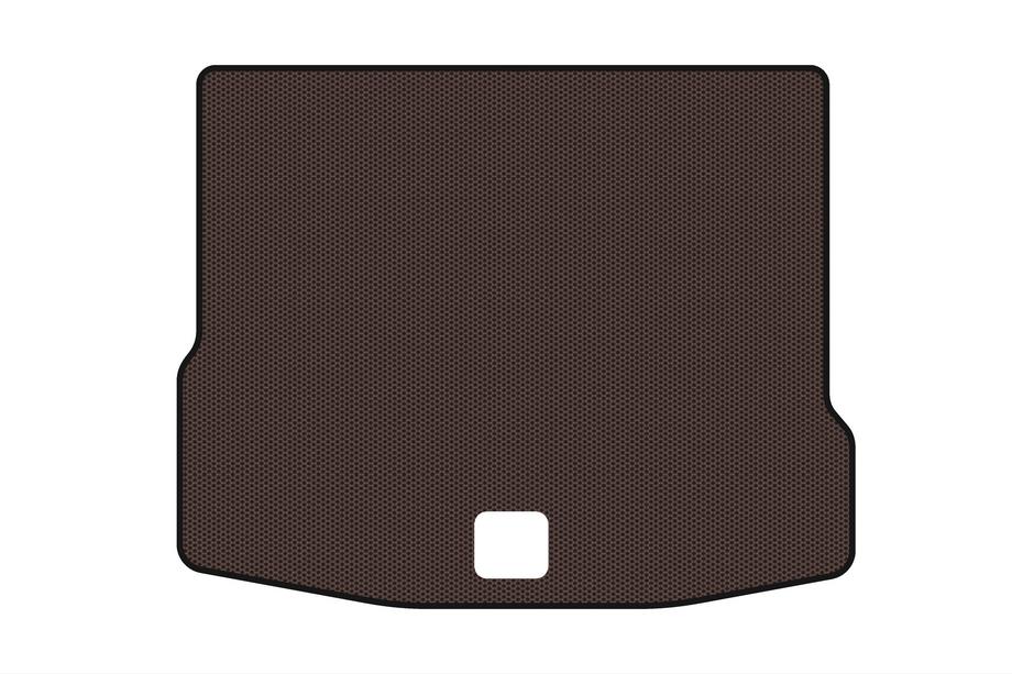 Volkswagen Tiguan 2016–2023 Rubberen kofferbakmat Carsuit V1 (VS, bruin) Image