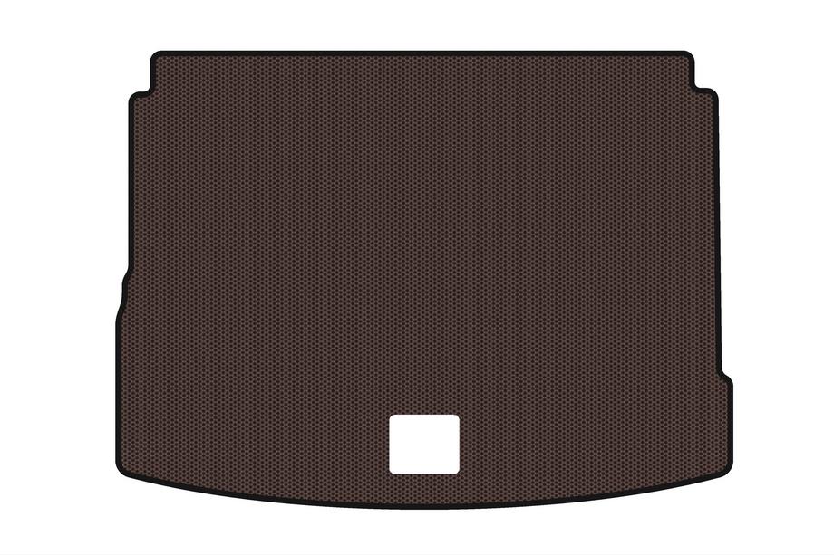 Volkswagen Tiguan 2016–2023 Rubberen kofferbakmat Carsuit V2 (VS, bruin) Image