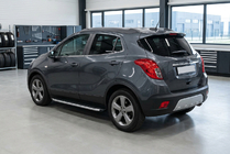 Opel Mokka 2012–2021 Fullmond side steps (2 stuks, aluminium) foto 1