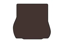 Audi A4 B5 1994–2001 Rubberen kofferbakmat Carsuit V-2 (Avant, bruin) foto 1
