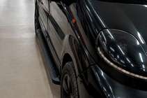 Nissan Primastar 2002–2014 Allmond Black side steps (2 st., aluminium) foto 3